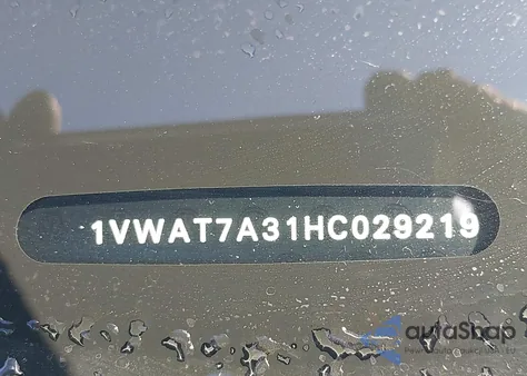 2017 Volkswagen Passat 1.8T S z USA, uszkodzony, nr VIN 1VWAT7A31HC029219